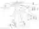 Fig. 01 - Satellite system using time domain beam hopping
