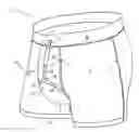 Fig. 01 - Undergarment with a Covertly Adjustable Genital Support Pocket