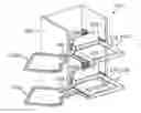 Fig. 01 - Drawer-mounted swing-out shelf