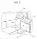 Fig. 11 - Storage bin system for a motor vehicle