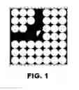Fig. 02 - Right-angle waveguide having circular-cylinder-type square-lattice photonic crystal and single compensation scattering cylinder having low reference index