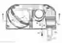 Fig. 01 - Telecommunications module and frame