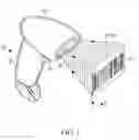 Fig. 02 - Imaging module and reader for, and method of, reading a target by image capture through a window in direct, sealed contact with the module