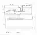 Fig. 09 - Display having vertical gate line extensions and minimized borders