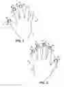 Fig. 02 - Ambidextrous glove with sensitivity-enhancing digit tip inserts