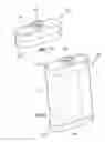 Fig. 16 - Vacuum cleaner and filter for a vacuum cleaner