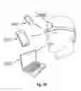 Fig. 22 - Headset for neurostimulation and sensing of body parameters