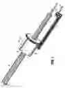 Fig. 08 - Adaptor for surgical instrument for converting rotary input to linear output