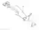 Fig. 01 - Adjustable position limb support for surgical tables, including quick-connect universal boot mount