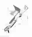 Fig. 44 - Adjustable position limb support for surgical tables, including quick-connect universal boot mount
