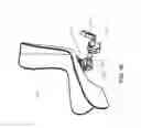 Fig. 50 - Adjustable position limb support for surgical tables, including quick-connect universal boot mount