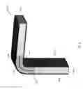Fig. 07 - Panel and insert for corner radii