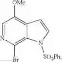 Fig. 41 - Process for preparing halogenated azaindole compounds using boroxine