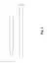 Fig. 03 - Bendable straight knitting needle with tubular member
