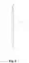 Fig. 09 - Bendable straight knitting needle with tubular member
