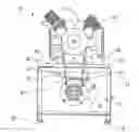 Fig. 01 - Vibration-dampening air compressor assembly