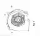 Fig. 02 - Impeller and centrifugal fan with same