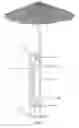Fig. 02 - Foldable mounting bracket for patio and deck accessories