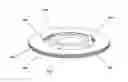 Fig. 01 - Viscous flow blower for thermal management of an electronic device