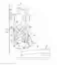 Fig. 01 - Support device for pivotal member of keyboard instrument and method of manufacturing the same