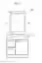 Fig. 02 - Operation switch, dressing table and mirror using capacitance sensor