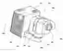 Fig. 01 - Three Axis Gimbals Stabilized Action Camera Lens Unit