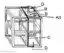 Fig. 01 - Three-dimensional substrate for providing three-dimensional structure