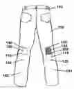 Fig. 01 - PANTS FEATURING VENTILATION SYSTEM IN LEGS