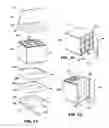 Fig. 06 - Multi-layer multi-compartment cosmetic and personal items container for holding both flat and tall items