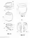 Fig. 07 - Multi-layer multi-compartment cosmetic and personal items container for holding both flat and tall items