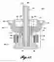 Fig. 16 - Roller brush mounting assembly