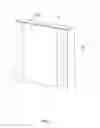 Fig. 02 - Mirrored storage cabinet