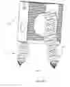 Fig. 23 - Bi-directional fixating/locking transvertebral body screw/intervertebral cage stand-alone constructs with vertical hemi-bracket screw locking mechanism