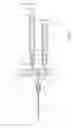 Fig. 08 - Single slider double barrel syringe and method to use same for medical diagnostics, therapeutic use, and placement confirmation and joint space injection