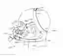 Fig. 01 - Patient interface for PAP therapy with rigid headgear connection elements