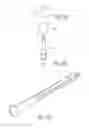Fig. 16 - Clean intermittent catheter having external flow paths