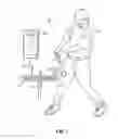 Fig. 02 - Instrumented, angle-adjustable batting tee