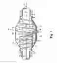 Fig. 02 - Screw centrifuge with auxiliary outer screw flight for wet mechanical separation of solids