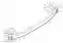 Fig. 01 - Attachment plate and towing lug combination for a composite bumper beam and composite crush can assembly