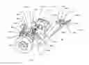 Fig. 01 - Tractor having dual hydrostatic drive with single hand control and attachment adapter for powered attachments