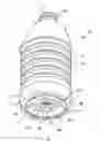 Fig. 02 - Plastic container having a movable base