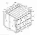 Fig. 01 - Container having multiple levels of slots to facilitate movement of dunnage