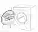 Fig. 01 - Laundry treating appliance with closure mounted dispenser