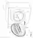 Fig. 02 - Laundry treating appliance with closure mounted dispenser