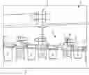 Fig. 01 - Gas turbine engine having high pressure compressor case active clearance control system