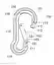 Fig. 01 - Cushioned carabiner clip