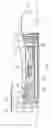 Fig. 02 - Combustion chamber having a hook and groove connection