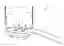 Fig. 01 - Laser measuring system for motorcycle frame repair