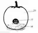 Fig. 01 - Projection device for projecting images on a surface of the device