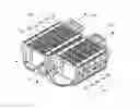 Fig. 01 - Battery pack case having efficient cooling structure